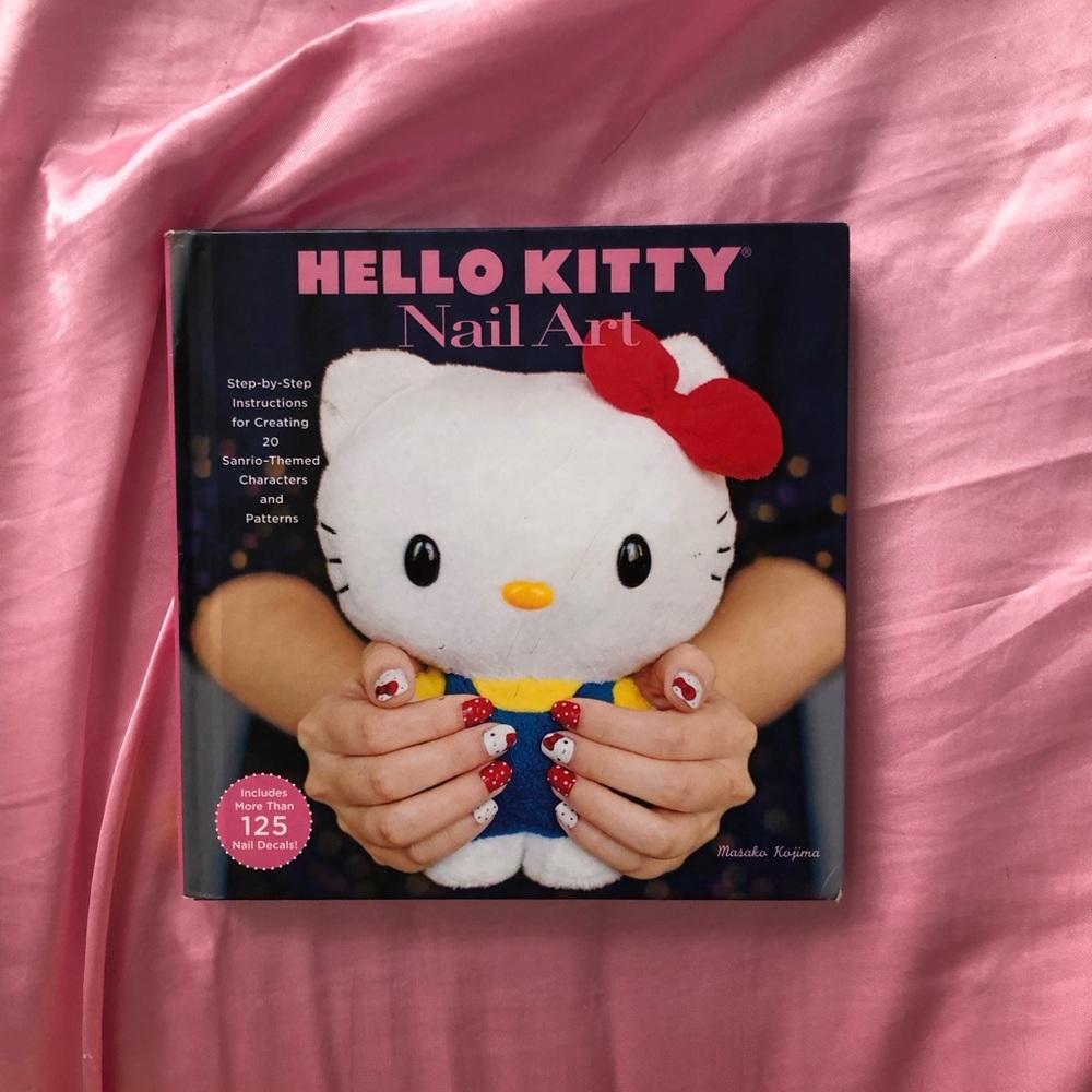 Hello kitty nail art book!